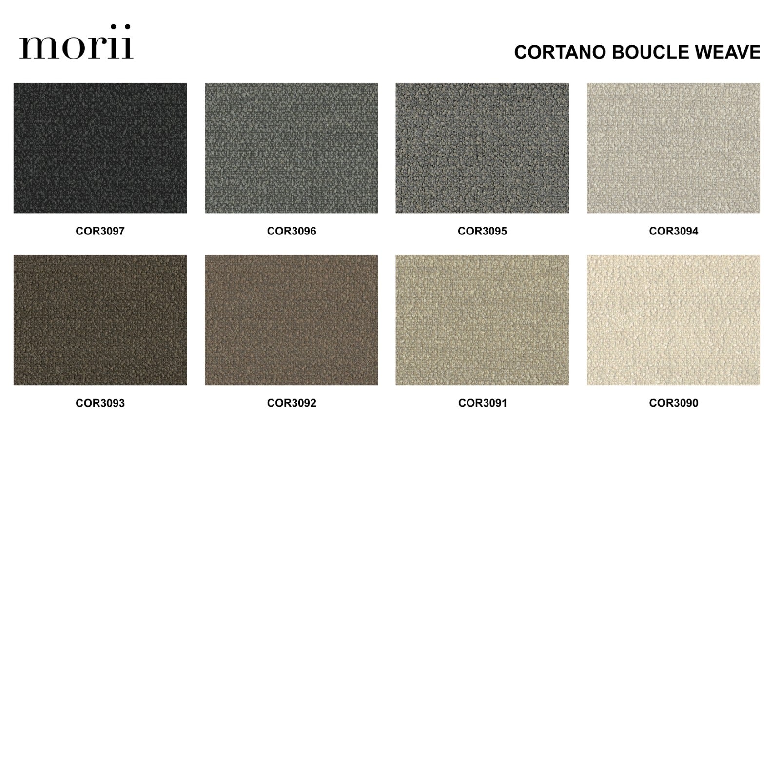 The Morii Fabric Swatches