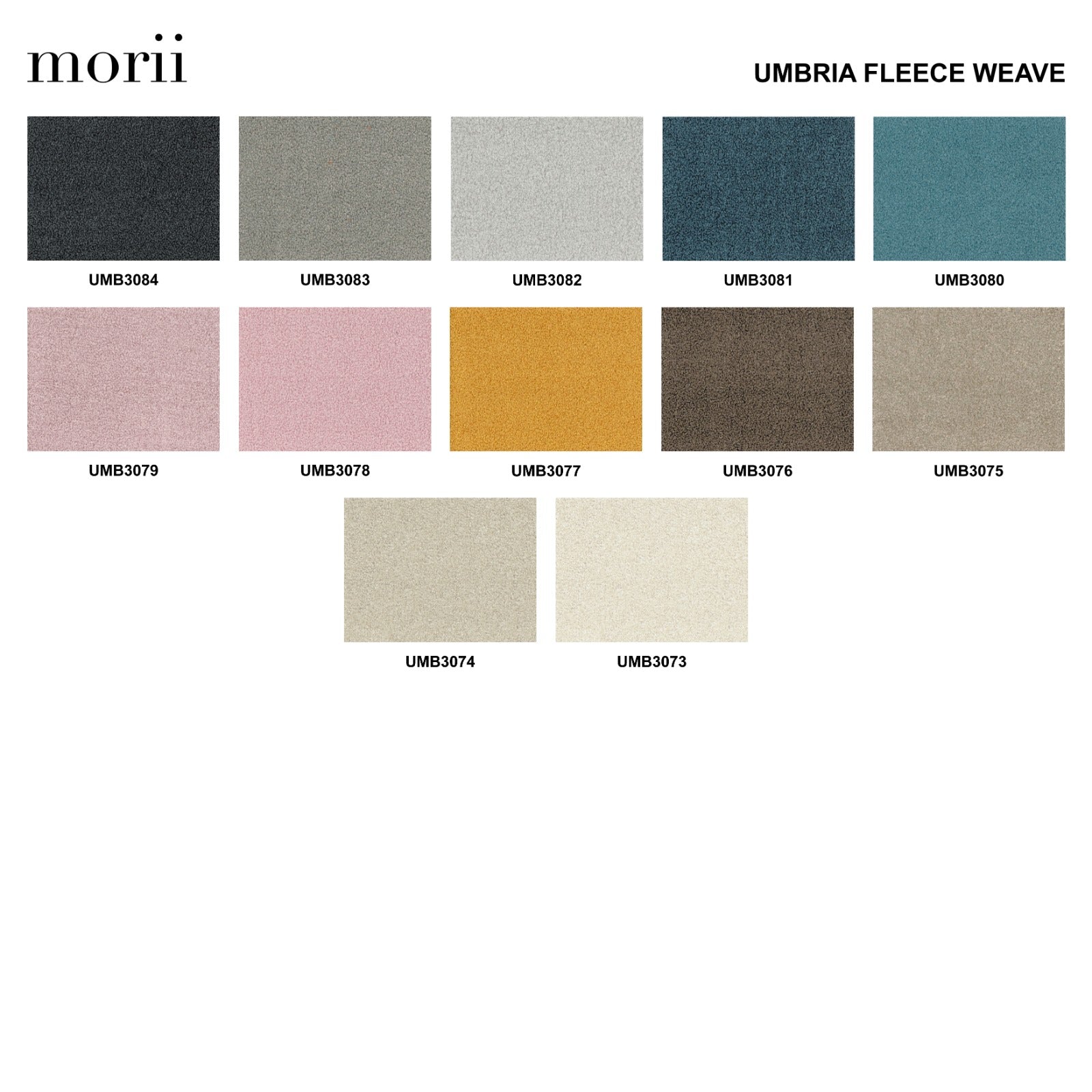 The Morii Fabric Swatches